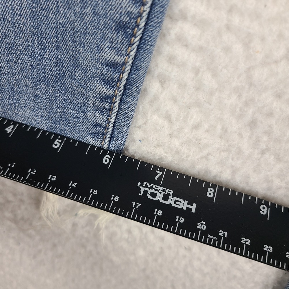 Judy Blue Jeans‎ Womens 7/28 Blue Boyfriend Fit Distress Light Wash Denim - Picture 8 of 13